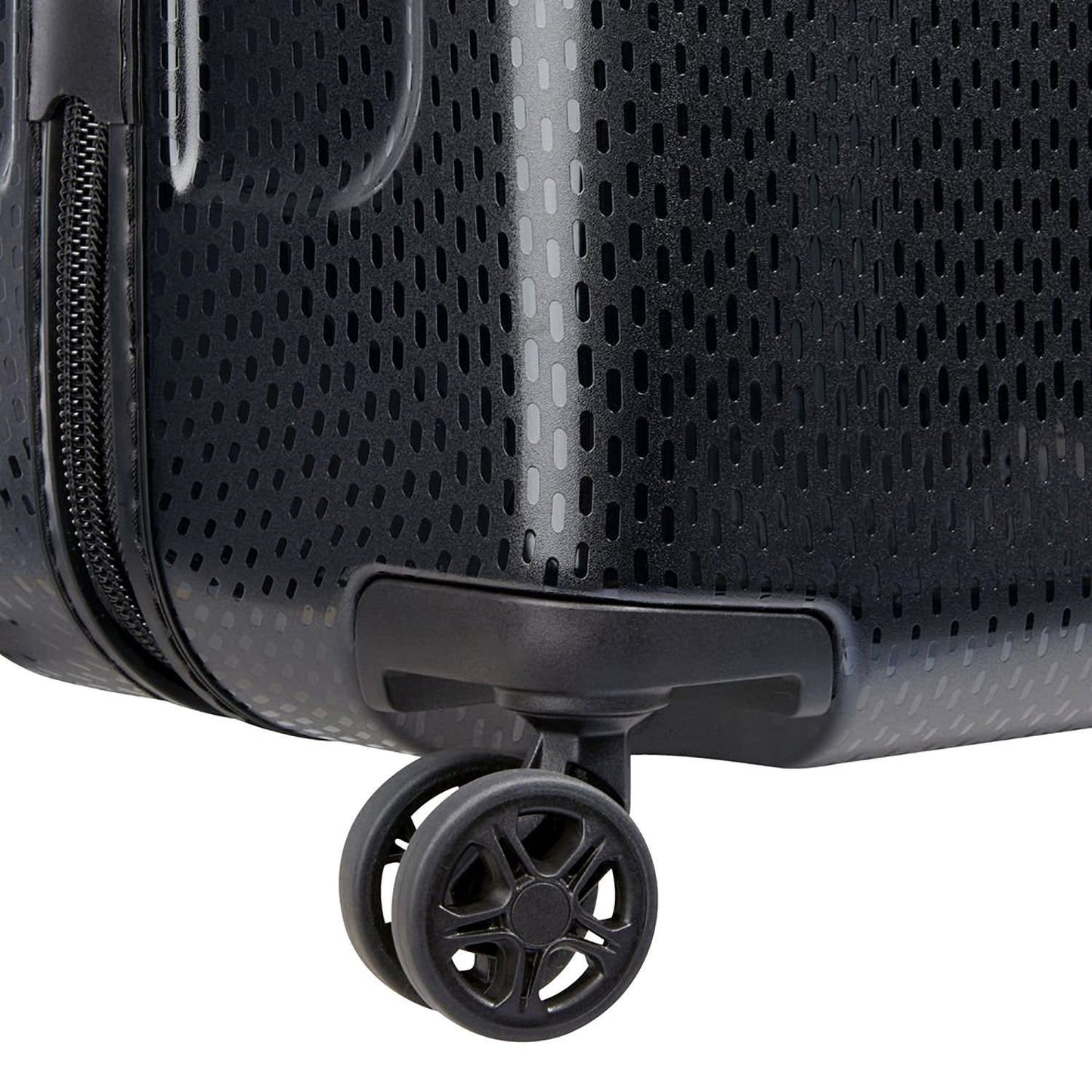 Delsey Turenne 4 Double Wheel Cabin Trolley Case - Black - 00162180100 BLACK - Jashanmal Home