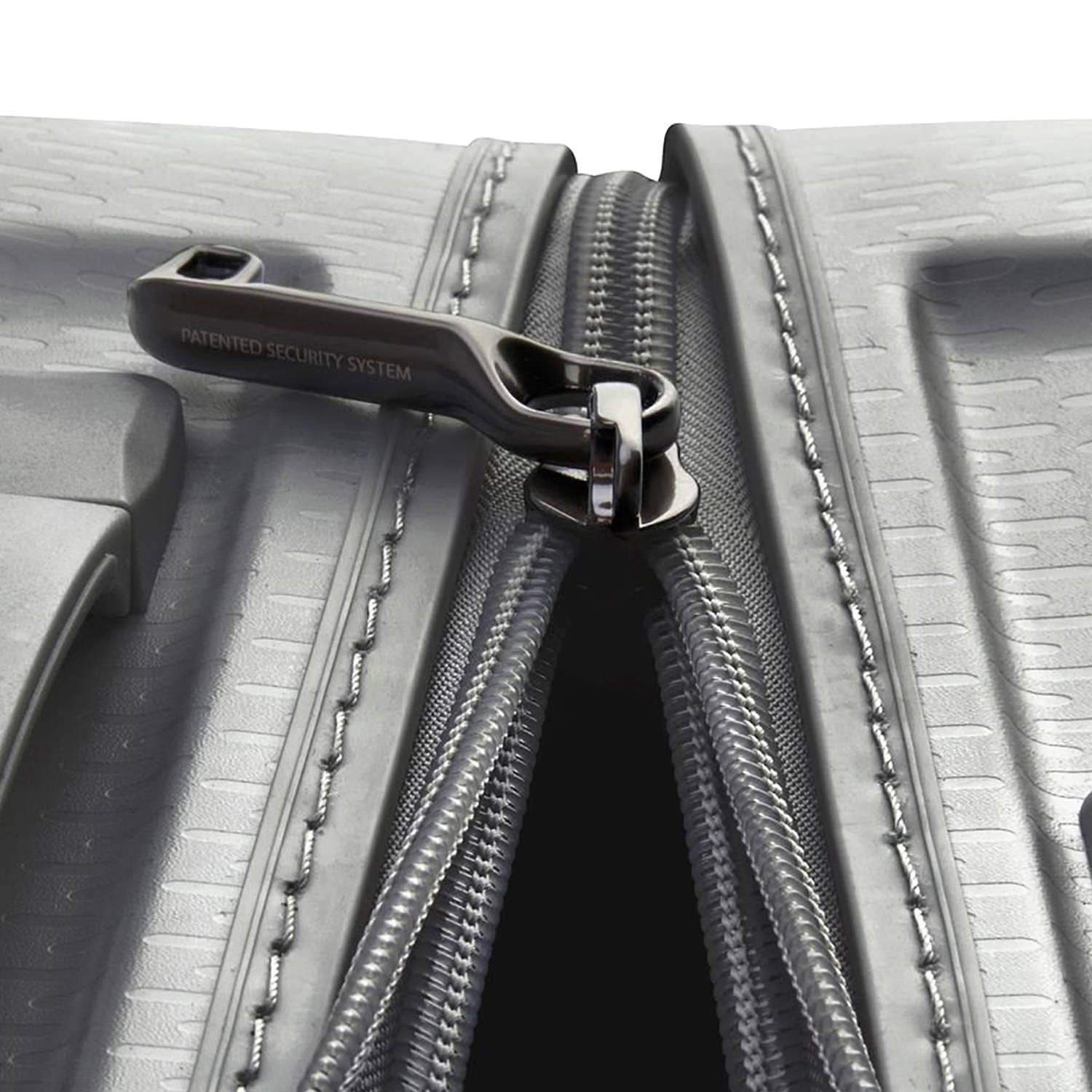 Delsey Turenne 4 Double Wheel Cabin Trolley Case - Silver - 162183011 - Jashanmal Home