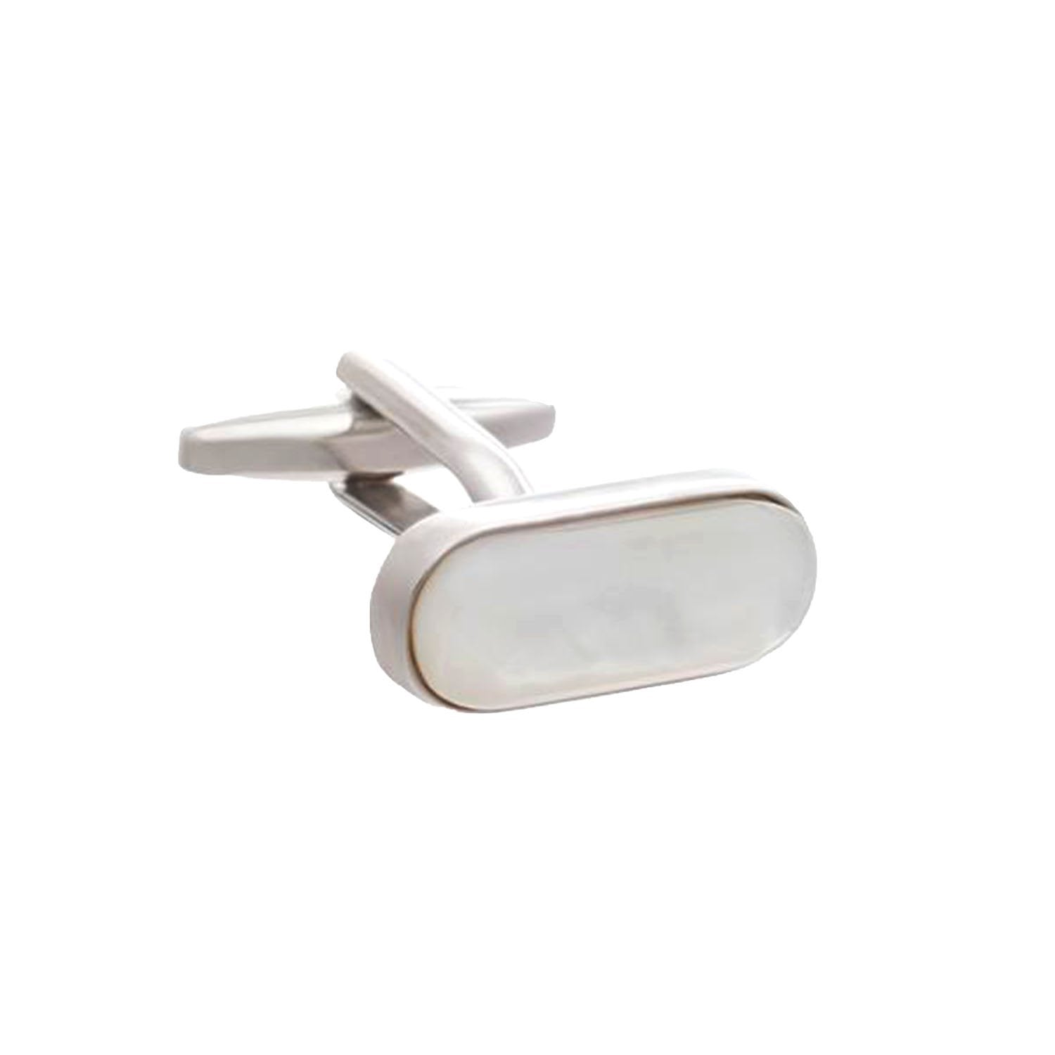 Elizabeth Parker Pilule Mother of Pearl Cufflinks - AEPCL2772 NA