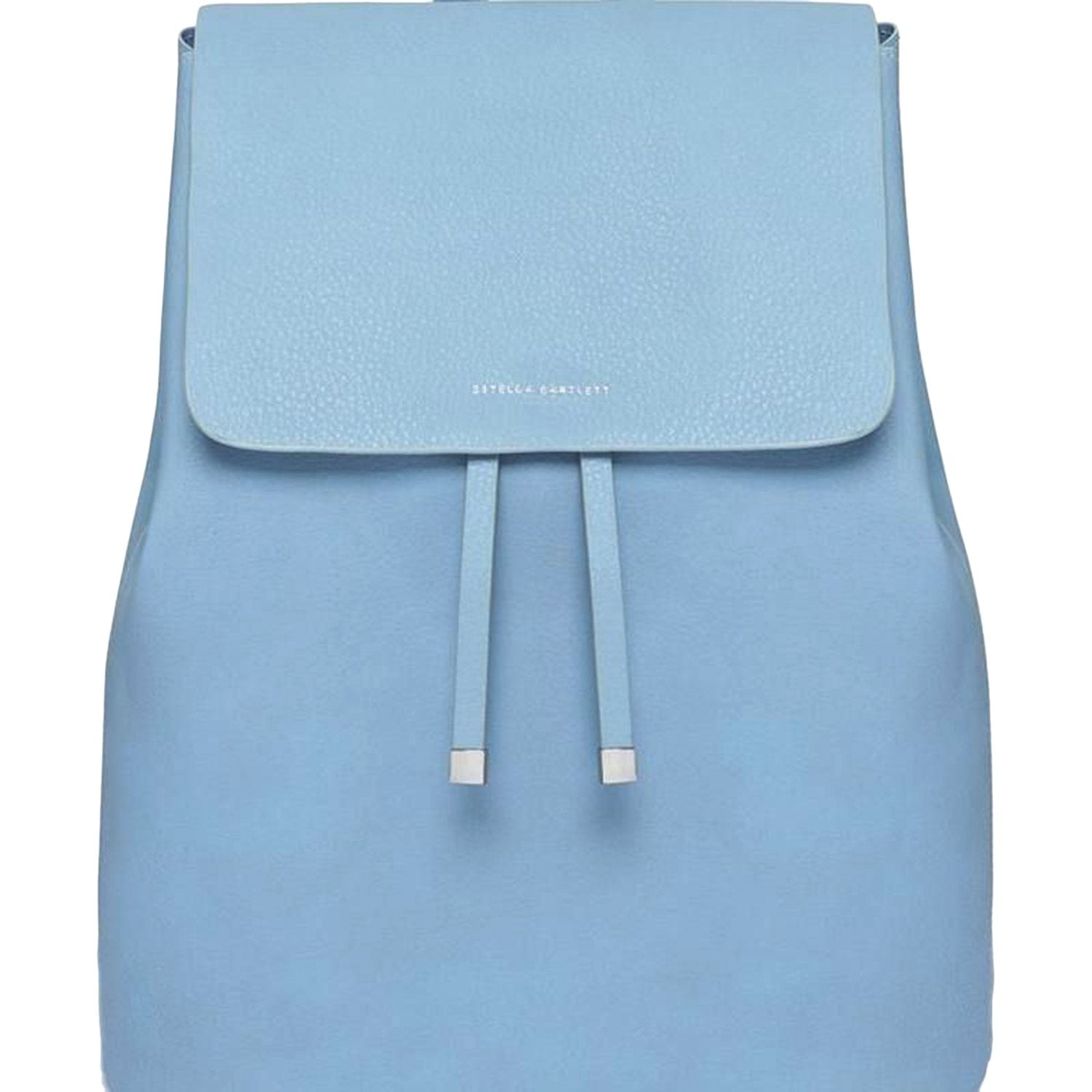 Estella Bartlett Copperfield Drawstring Backpack - Sky Blue with Bagtag Stone and Dinosaur Charm - EBP3516
