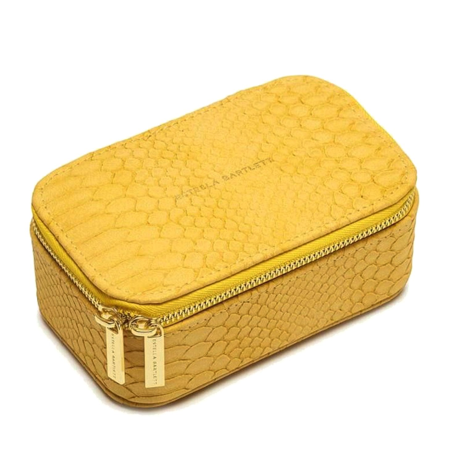 Estella Bartlett Mini Jewellery Box - Mustard Snake - EBP3630