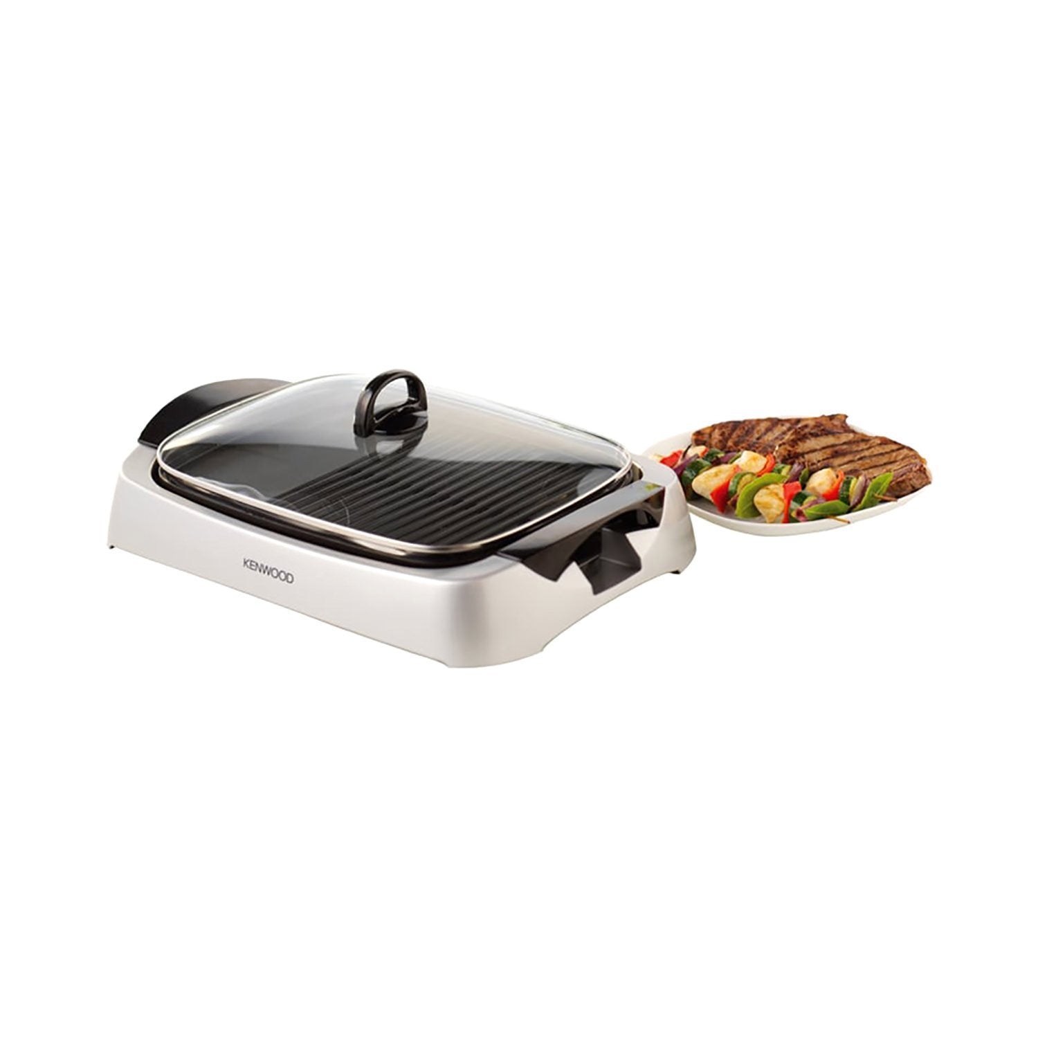 Kenwood Health Grill - Silver - HG266 - Jashanmal Home