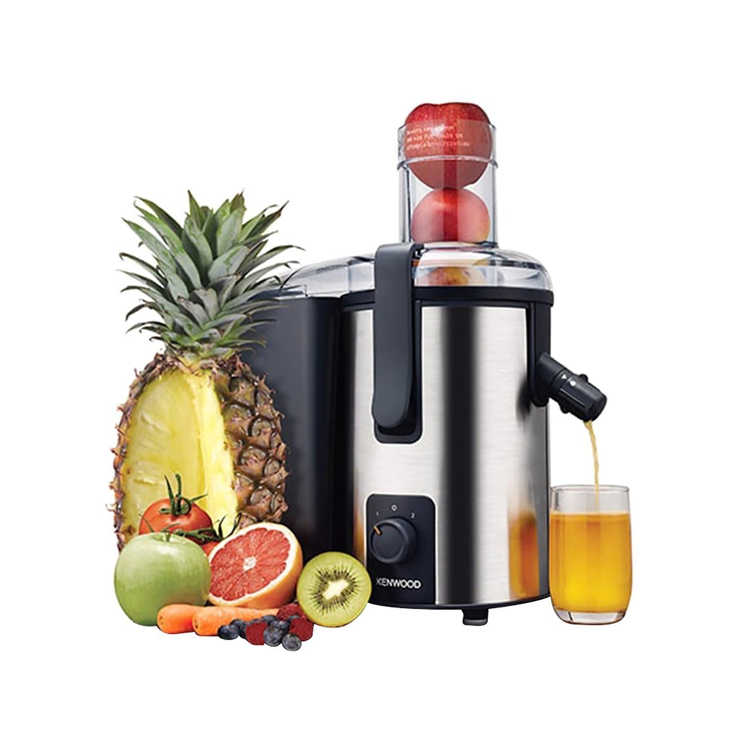 Kenwood Juicer Extractor - Silver and Black - JEM500SS - Jashanmal Home