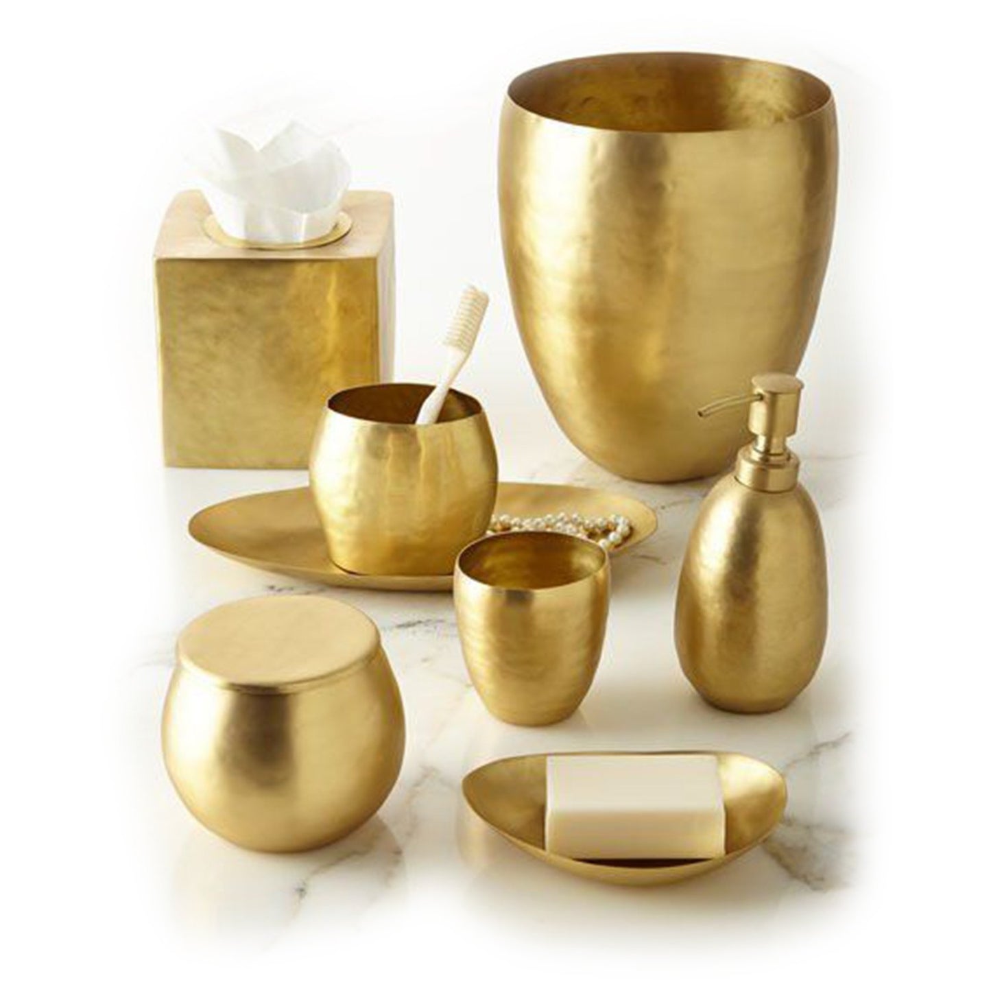 Kassatex Nile Brass Soap Dish - Gold - ANL-SD - Jashanmal Home