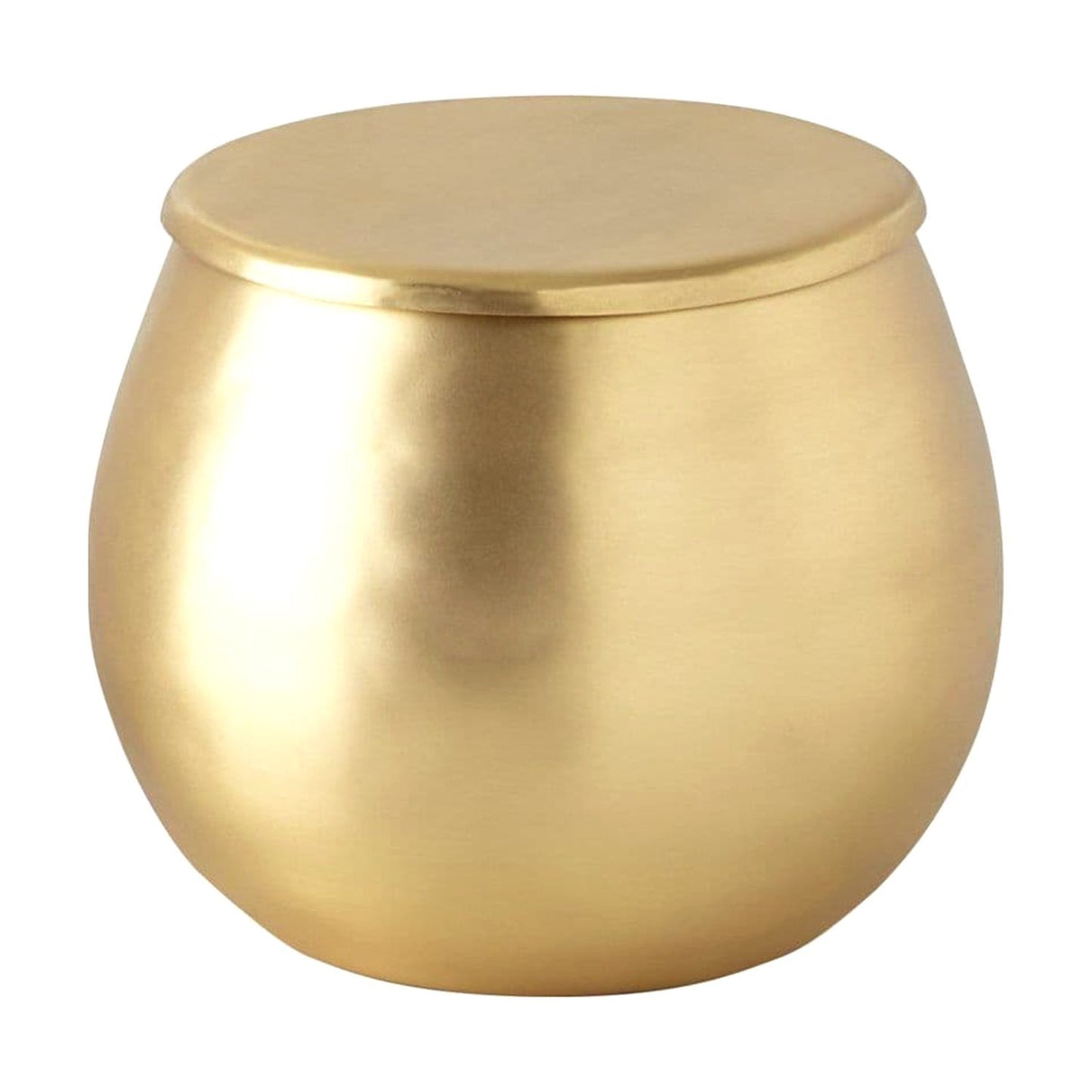 Kassatex Nile Brass Cotton Jar - Gold  - ANL-CJ - Jashanmal Home