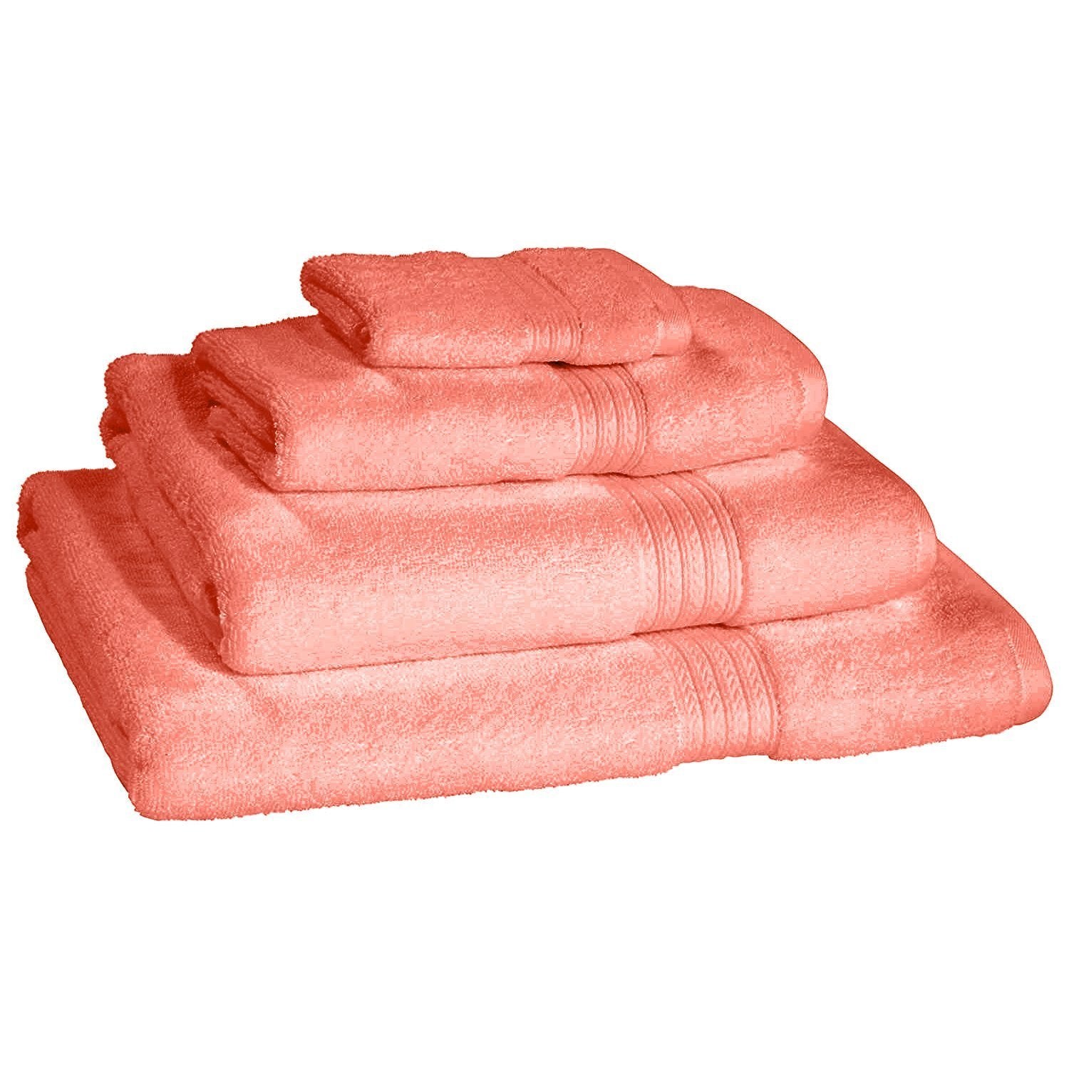 Kassatex Kassadesign Hand Towel - Wild Salmon - KDK-110-WDS - Jashanmal Home
