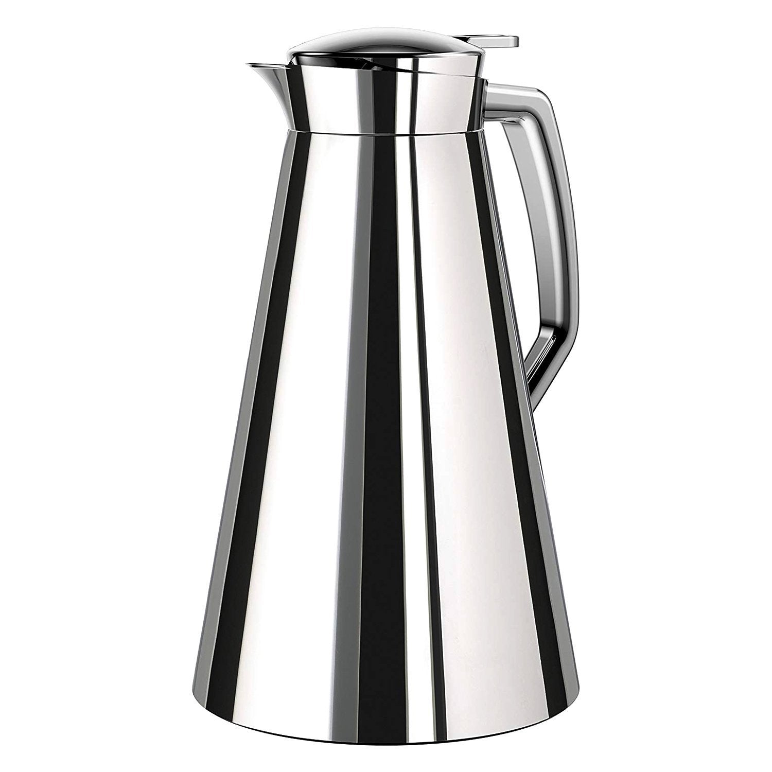 Emsa Cascaja Quick Tip Vacuum Jug - Chrome, 1 Litre - 2259398 - Jashanmal Home