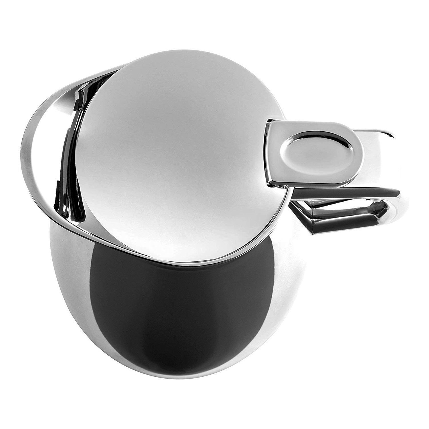 Emsa Cascaja Quick Tip Vacuum Jug - Chrome, 1 Litre - 2259398 - Jashanmal Home