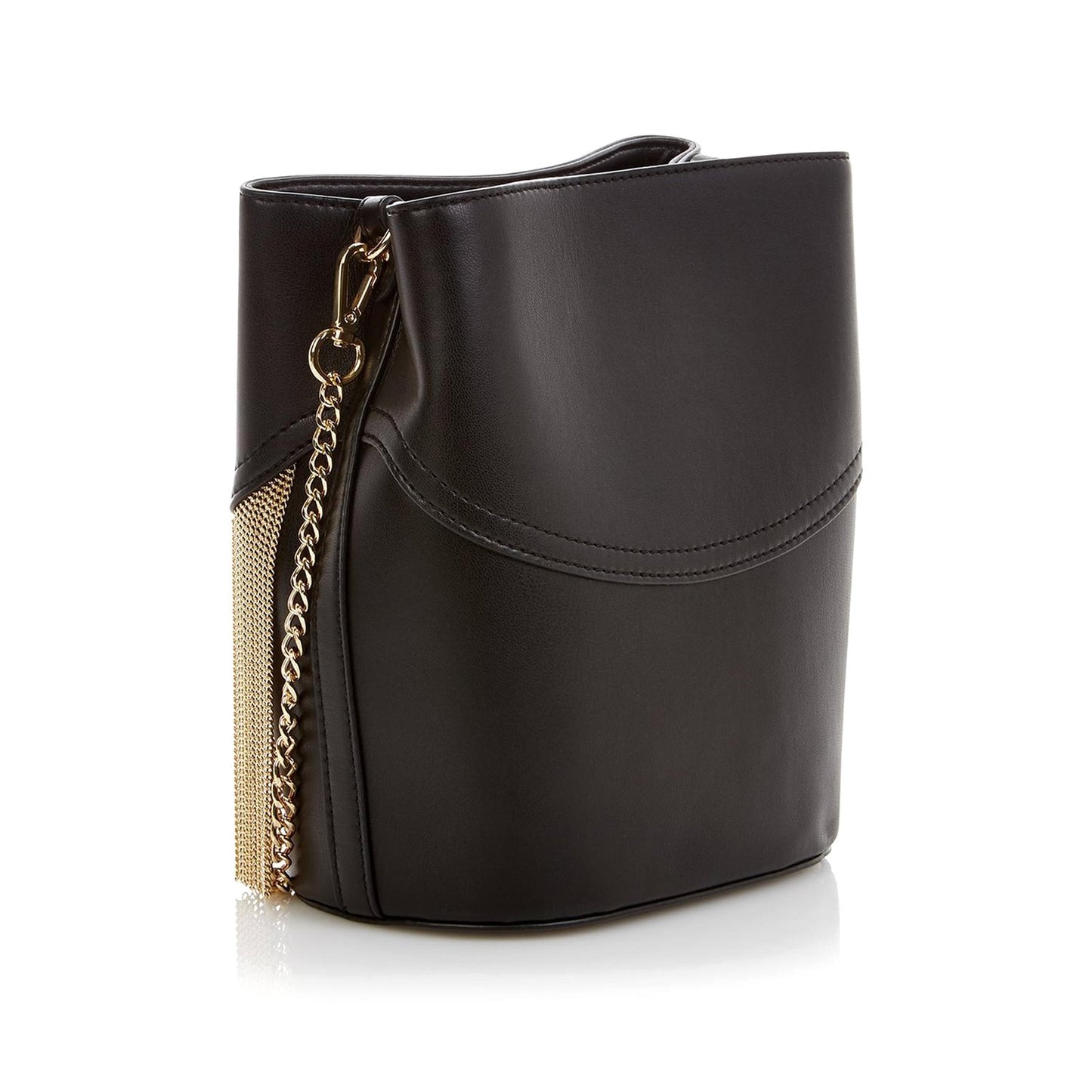 حقيبة كروس بودي Love Moschino ذات الشراشيب - نيرو - Jc4251Pp08Kh0000 Osz