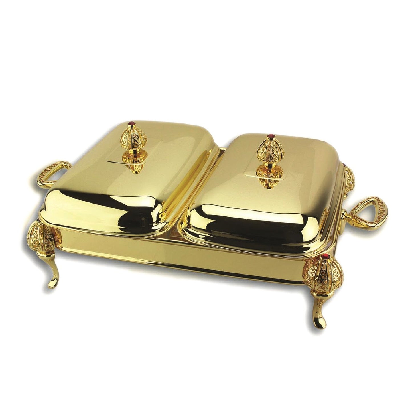 REGENT ROYAL GOLD RECTANGULAR FOOD WARMER - A72946G