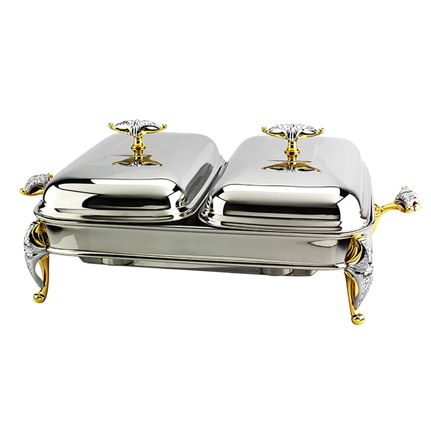 Regent MalaikaRectangular Warmer - Silver and Gold - 174346