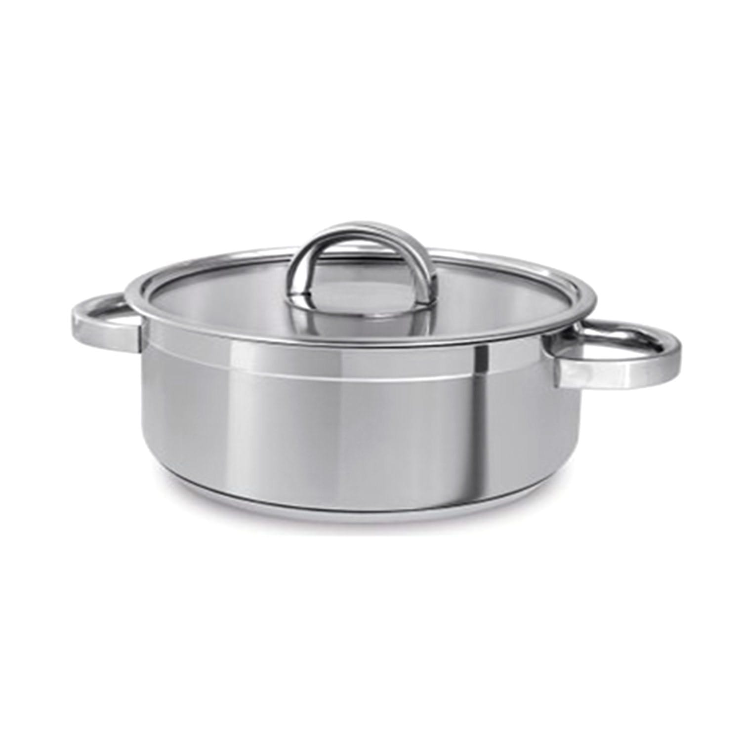 Silampos Atlantico Casserole with Lid - Silver, 16 cm - 632125V51016 - Jashanmal Home