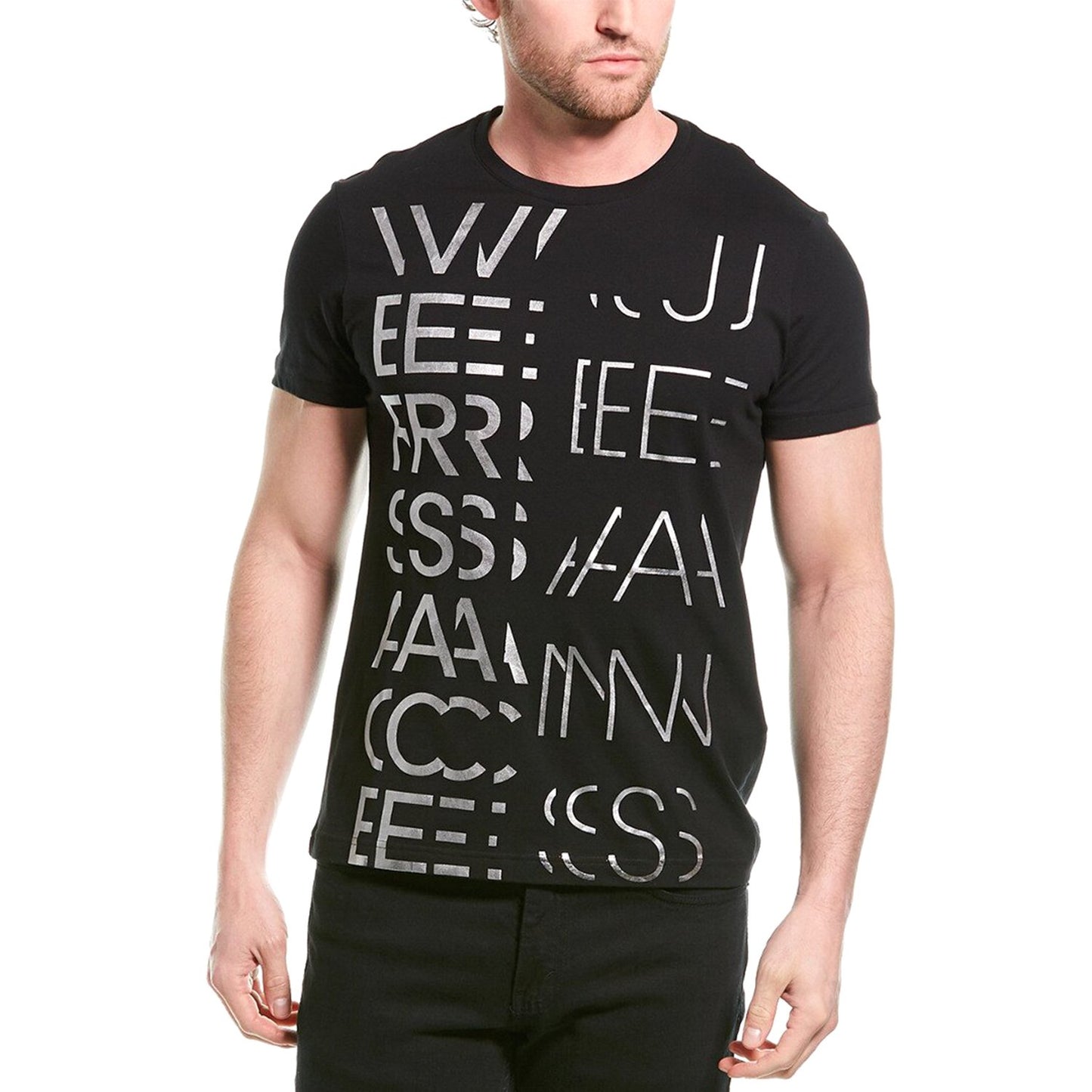 Versace Printed T-Shirt - Black - GTB74E 899 M