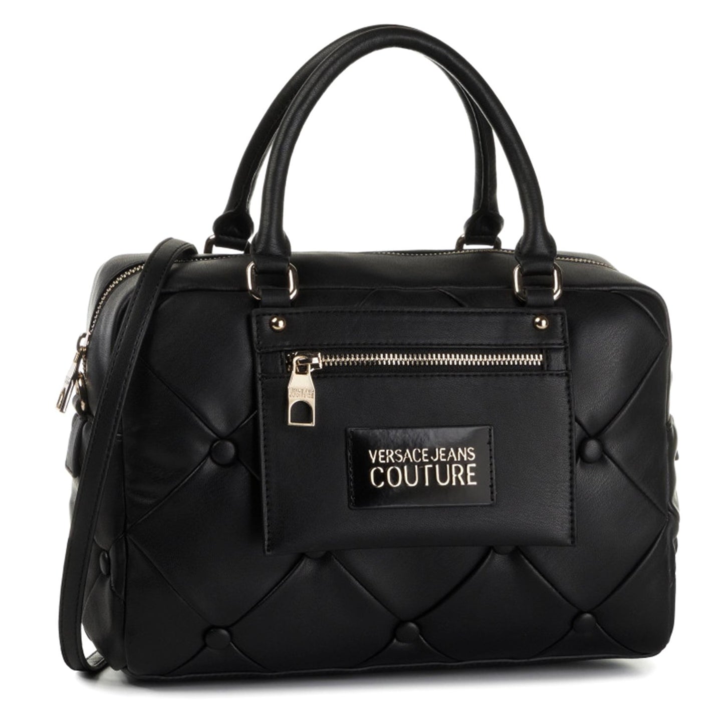 Versace Jeans Couture Satchel Bag - Black - E1VUBBC140295899 899 NR