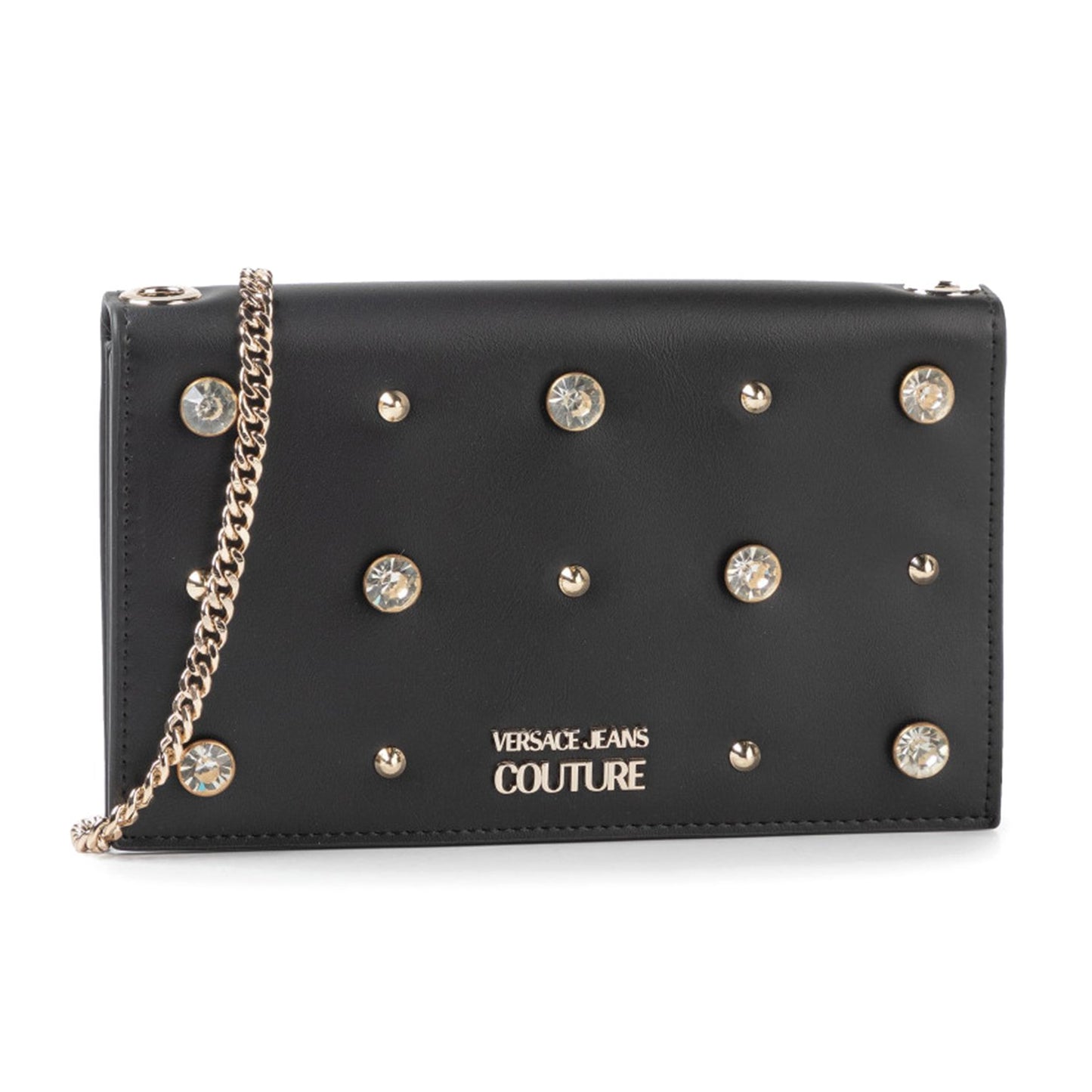 Versace Jeans Couture Studded Wallet - Black - E3VUBPP671303899 899 NR