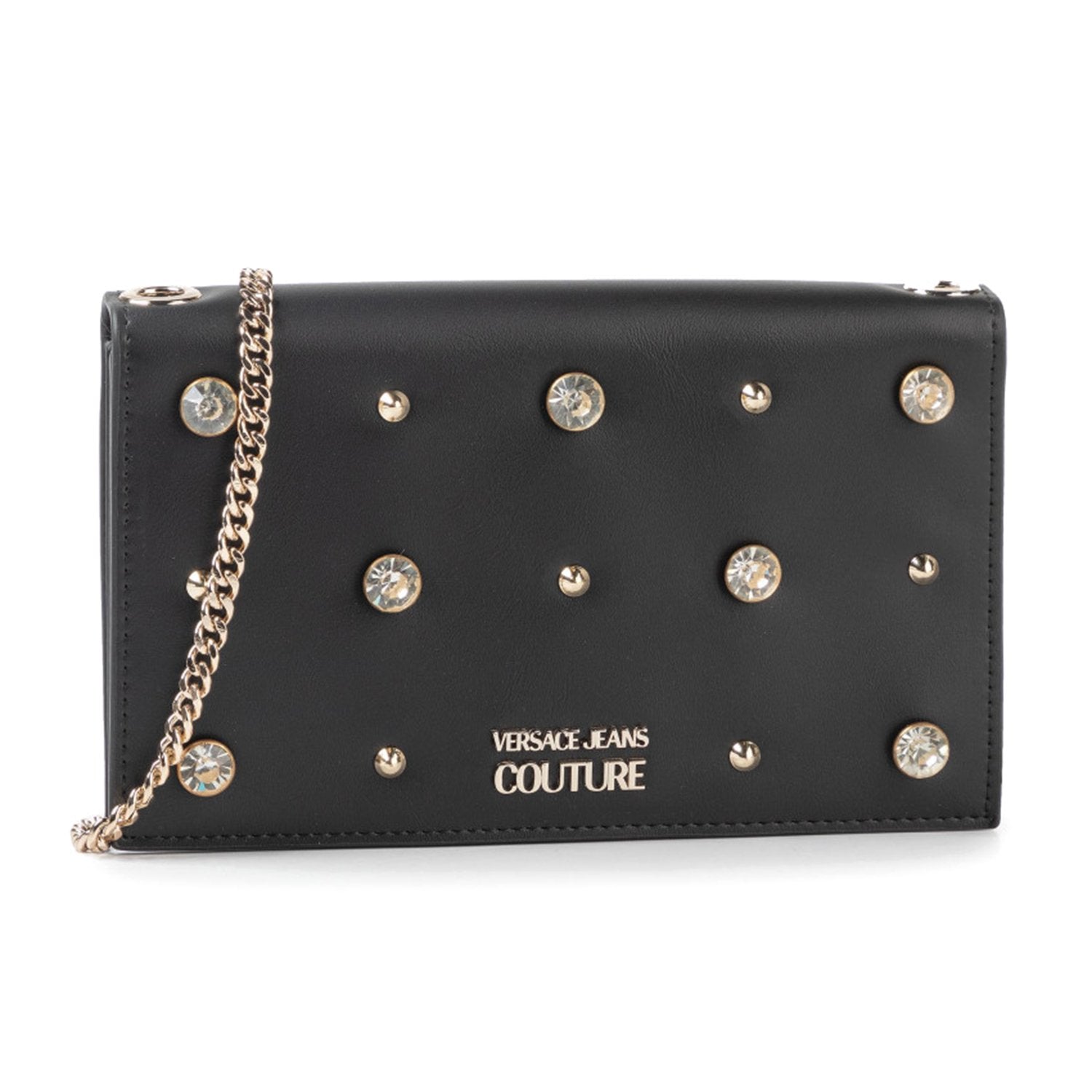 Versace Jeans Couture Studded Wallet - Black - E3VUBPP671303899 899 NR