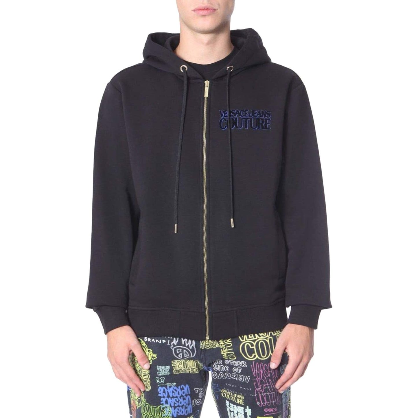 Versace Couture Autumn Winter 19 Sweatshirt - Black - B7GUB7TK30282899 899 L
