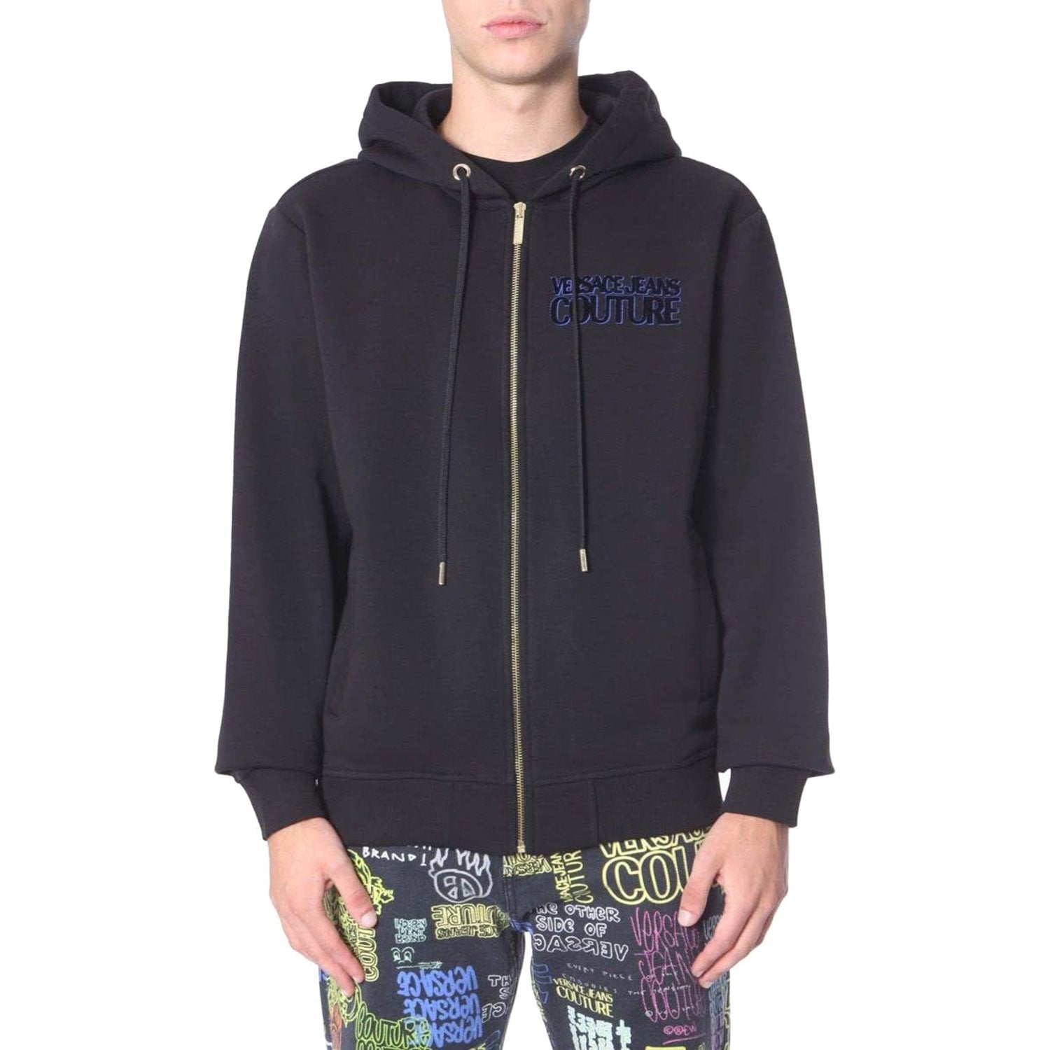 Versace Couture Autumn Winter 19 Sweatshirt - Black - B7GUB7TK30282899 899 L
