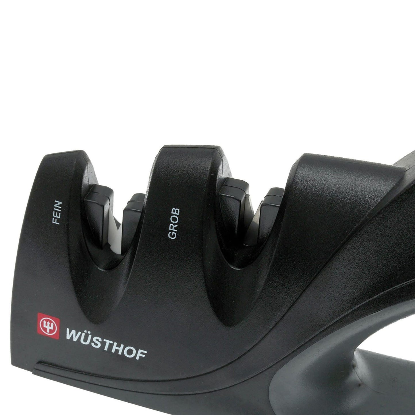 Ed. Wusthof Gourmet 2 Piece Knife Set with Knife Sharpener - Black and Silver - 9654-1 - Jashanmal Home