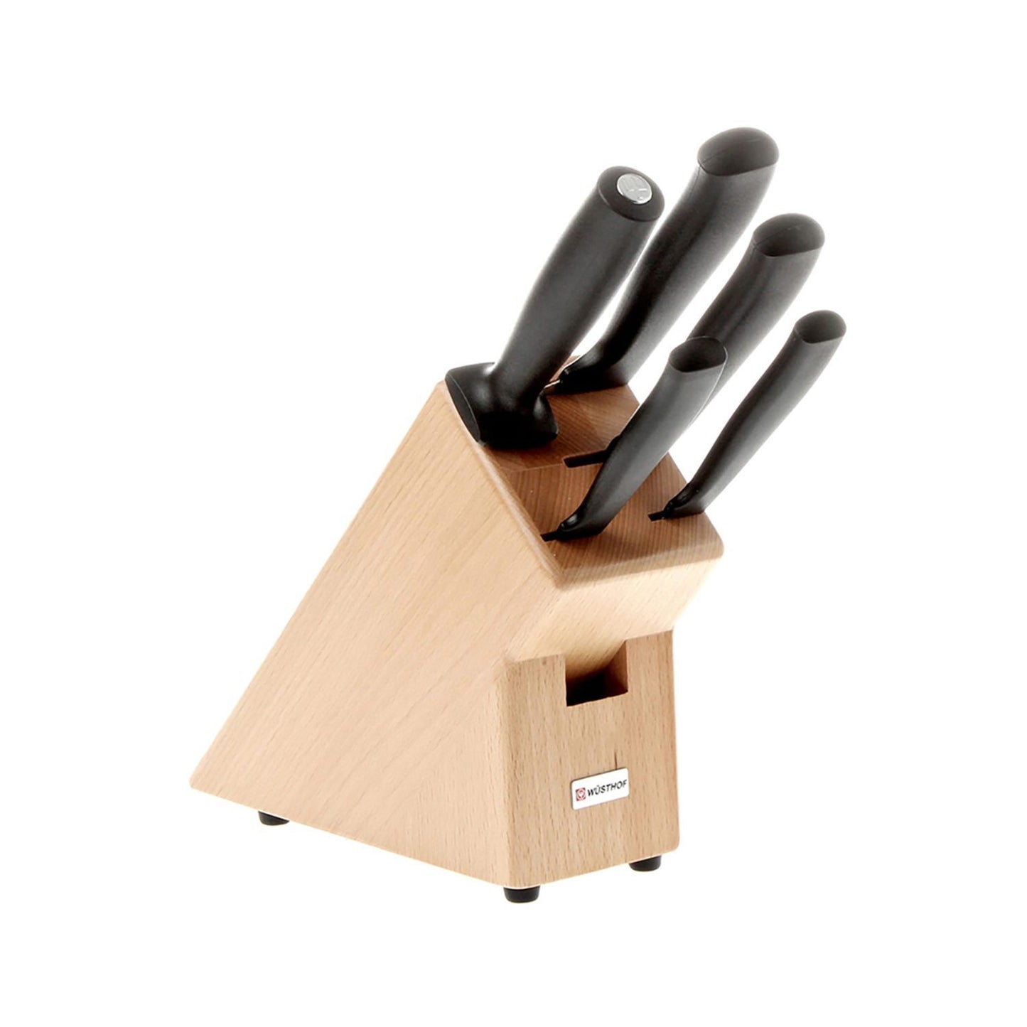 Ed. Wusthof Classic Ikon Knife Block with Set of 5 Knives - Multicolour - 9829 - Jashanmal Home